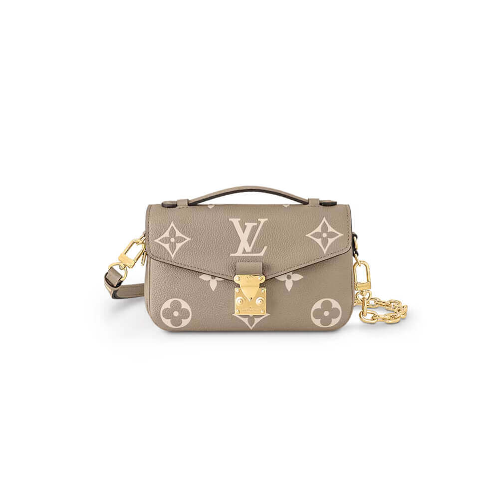 Cowhide LV Pochette Metis East West