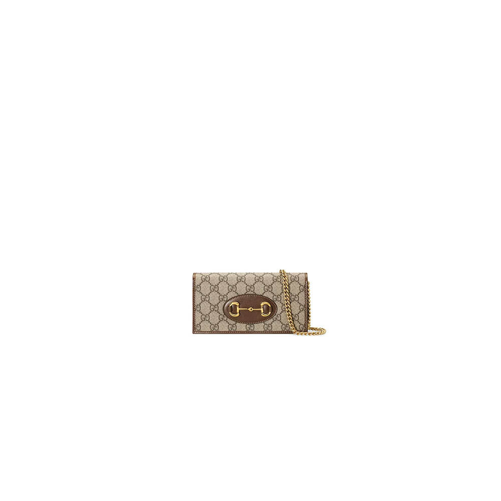 Gucci Horse Buckle 1955 Chain Wallet