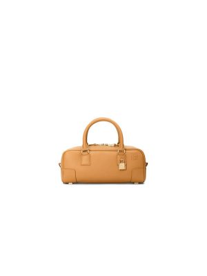 Gold Metal LOEWE Amazona 23 Cropped bag in nappa calfskin (HIGH-END GRADE)