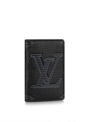 Shadow leather LV Pocket Organizer