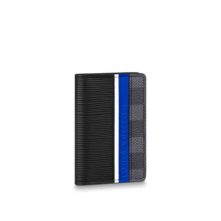 Black LV Pocket Organizer