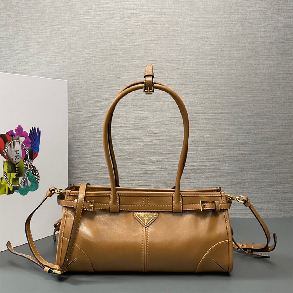 Cameo Prada Medium leather handbag (high-end grade) - Image 2