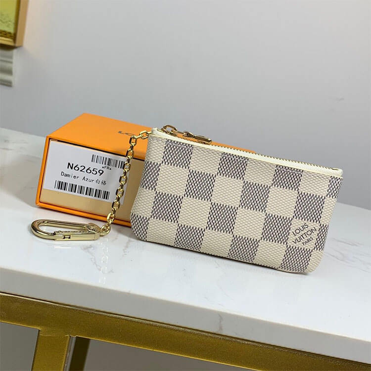 Cowhide LV Key Pouch - Image 2