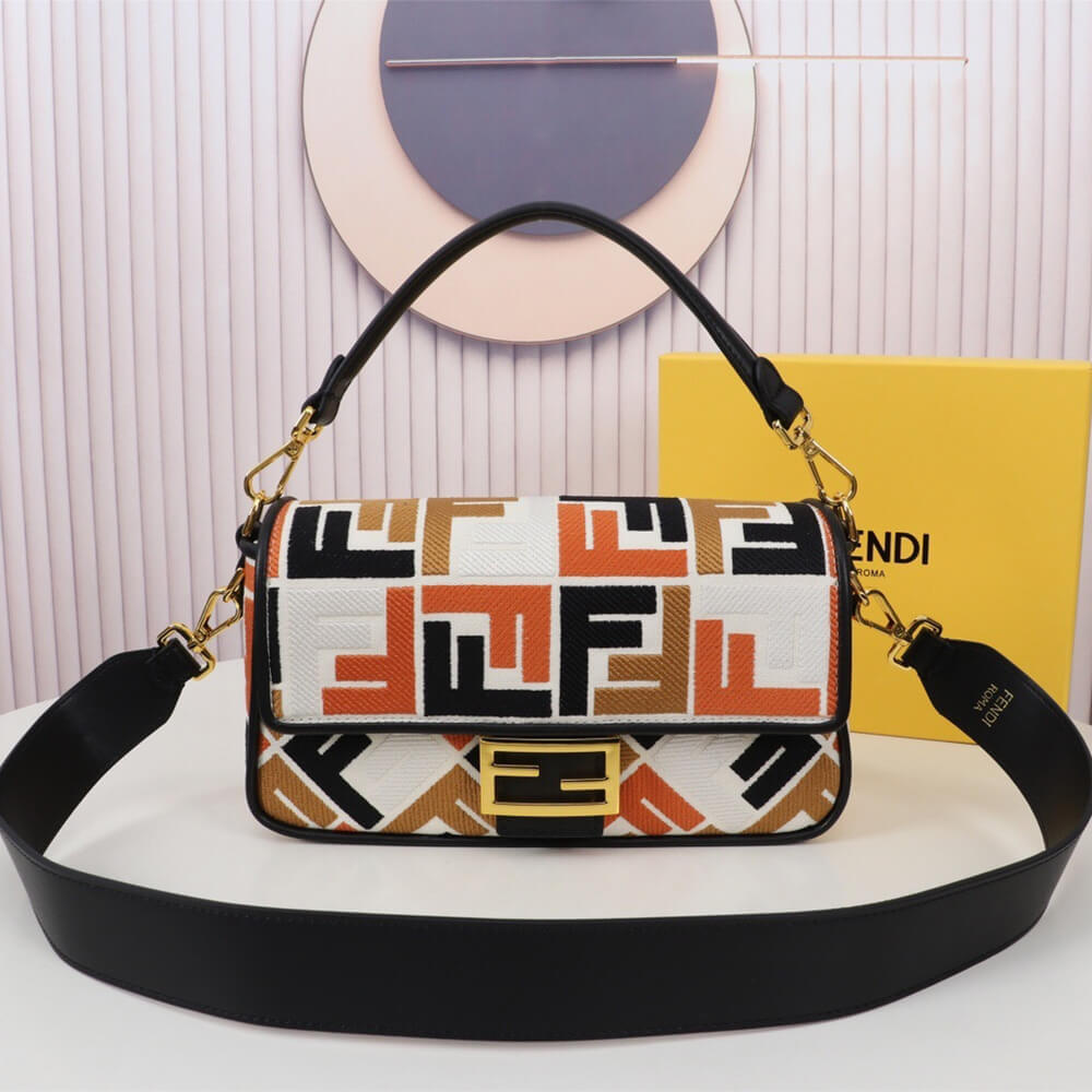 FF embroidery Fendi Baguette (high-end grade) - Image 2