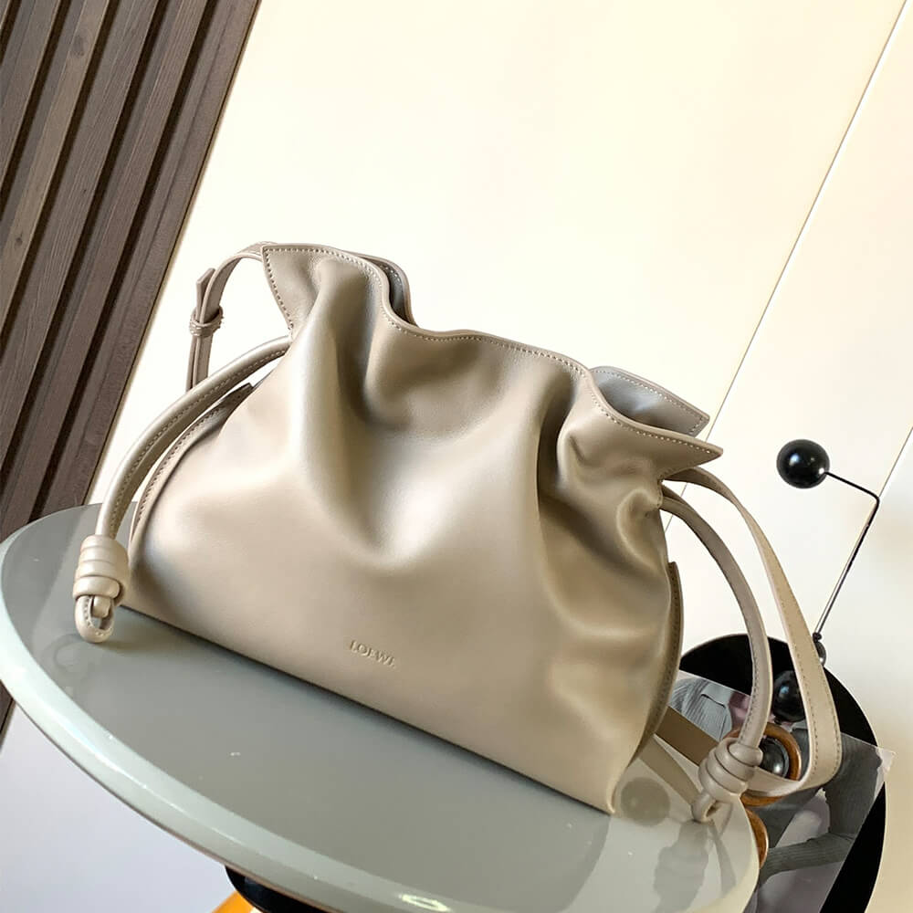 LOEWE Medium Flamenco clutch in nappa calfskin (HIGH-END GRADE) - Image 2
