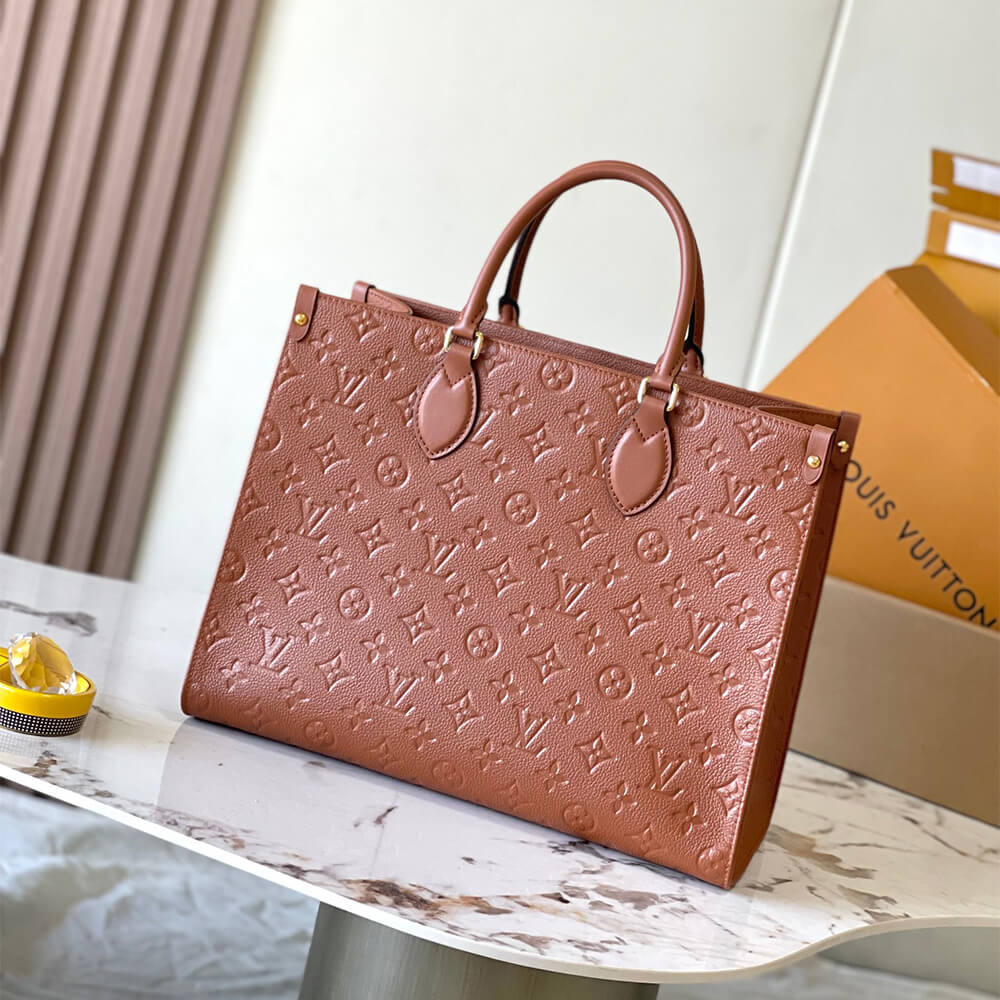 Cognac brown LV OnTheGo MM (high-end grade) - Image 2