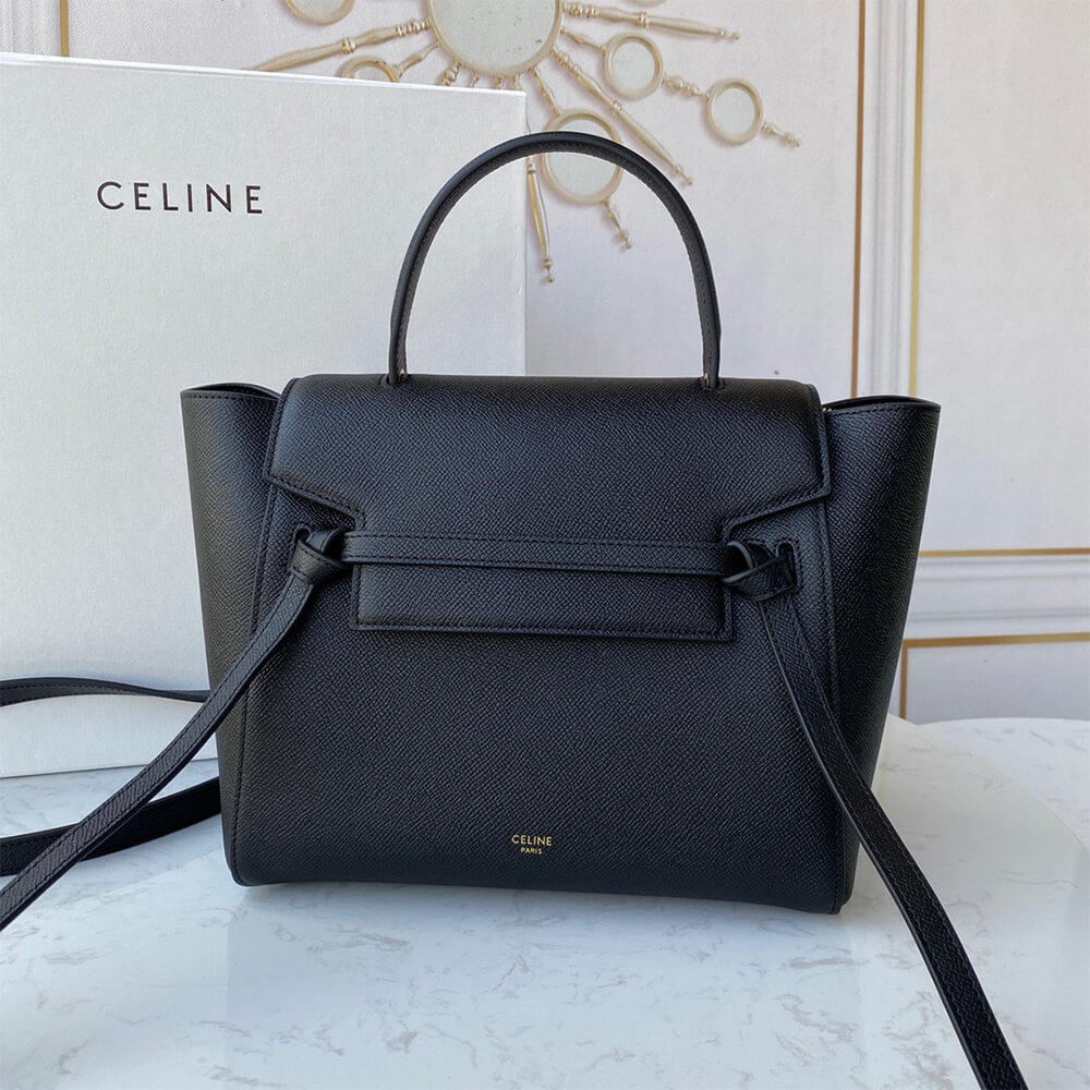 Black CELINE MINI BELT BAG - Image 2