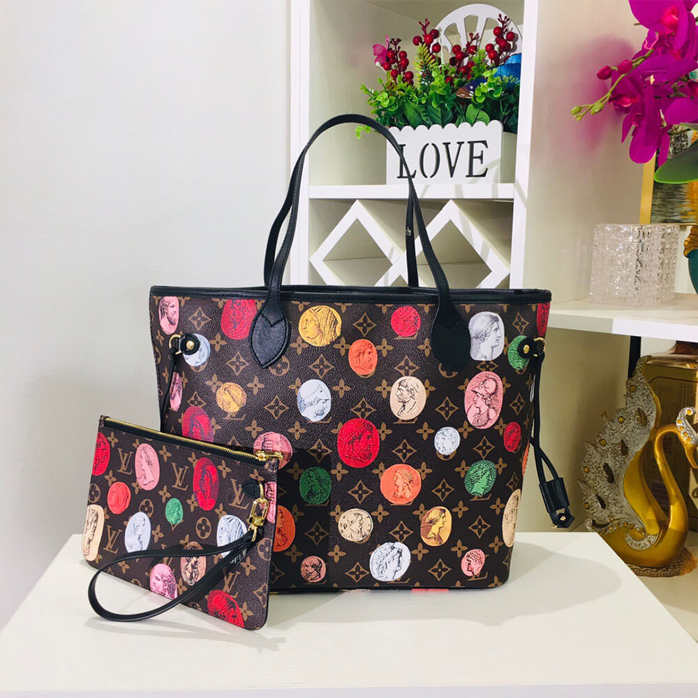 Printed LV NEVERFULL MM - Image 2