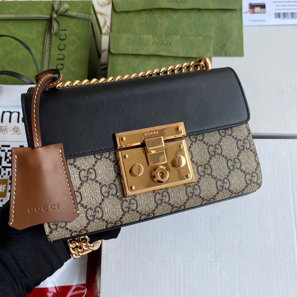 Padlock small GG shoulder bag - Image 2