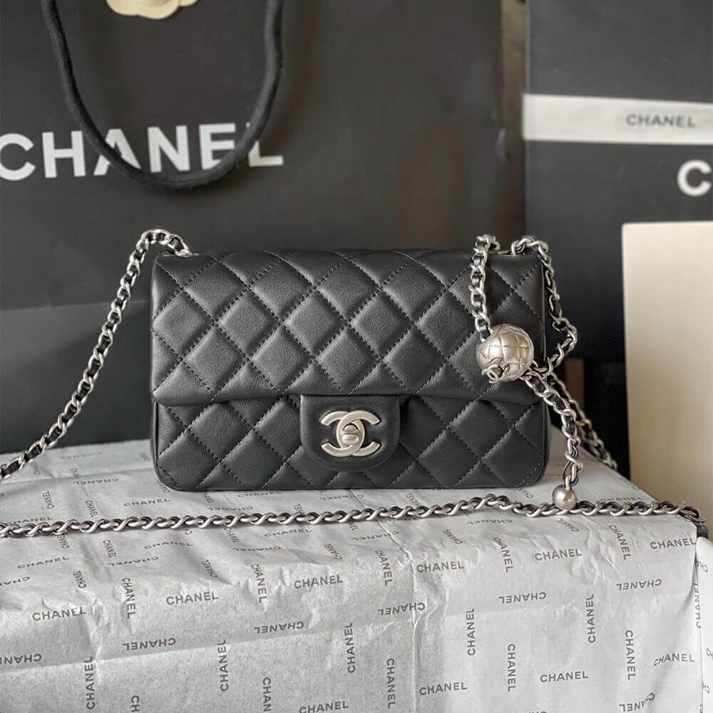 Lambskin Chanel Pearl Crush Mini Rectangular Flap - Image 2