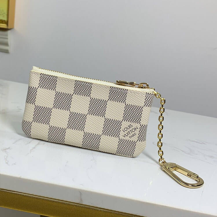 Cowhide LV Key Pouch - Image 3