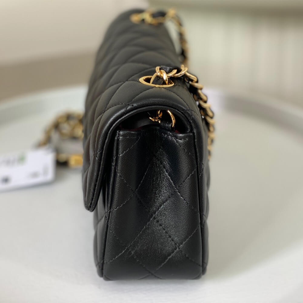Black Chanel Mini Flap Bag (high-end grade) - Image 3