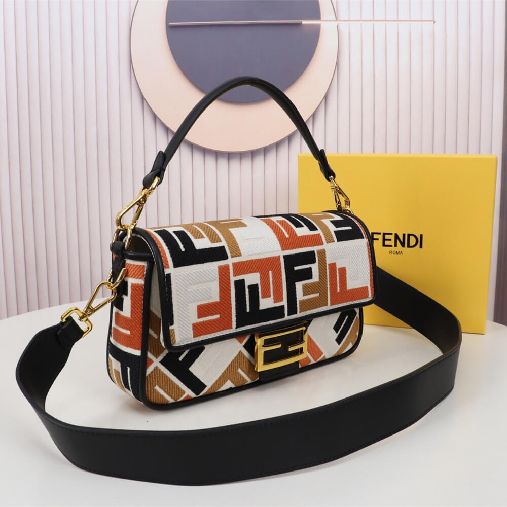 FF embroidery Fendi Baguette (high-end grade) - Image 3