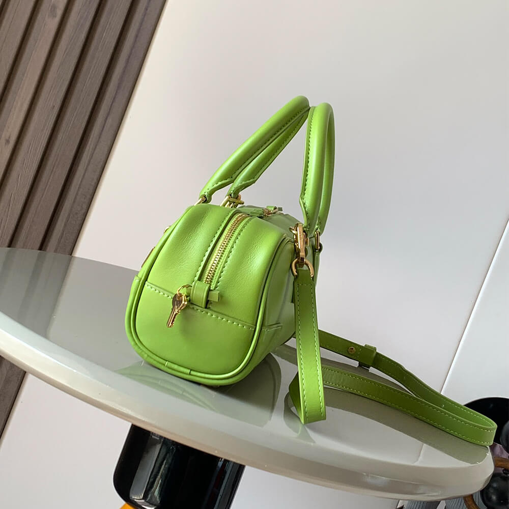 Gold LOEWE Amazona 23 Cropped bag in nappa calfskin (HIGH-END GRADE) - Image 3