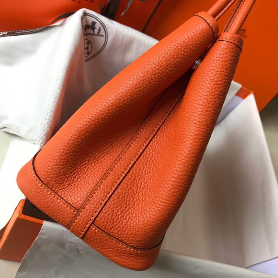 Orange Hermes Garden Party 30 Bag - Image 3