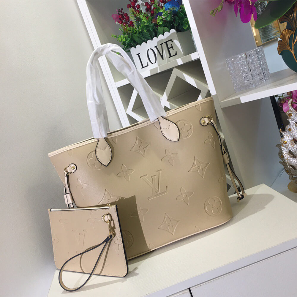 Gray LV NEVERFULL MM - Image 3