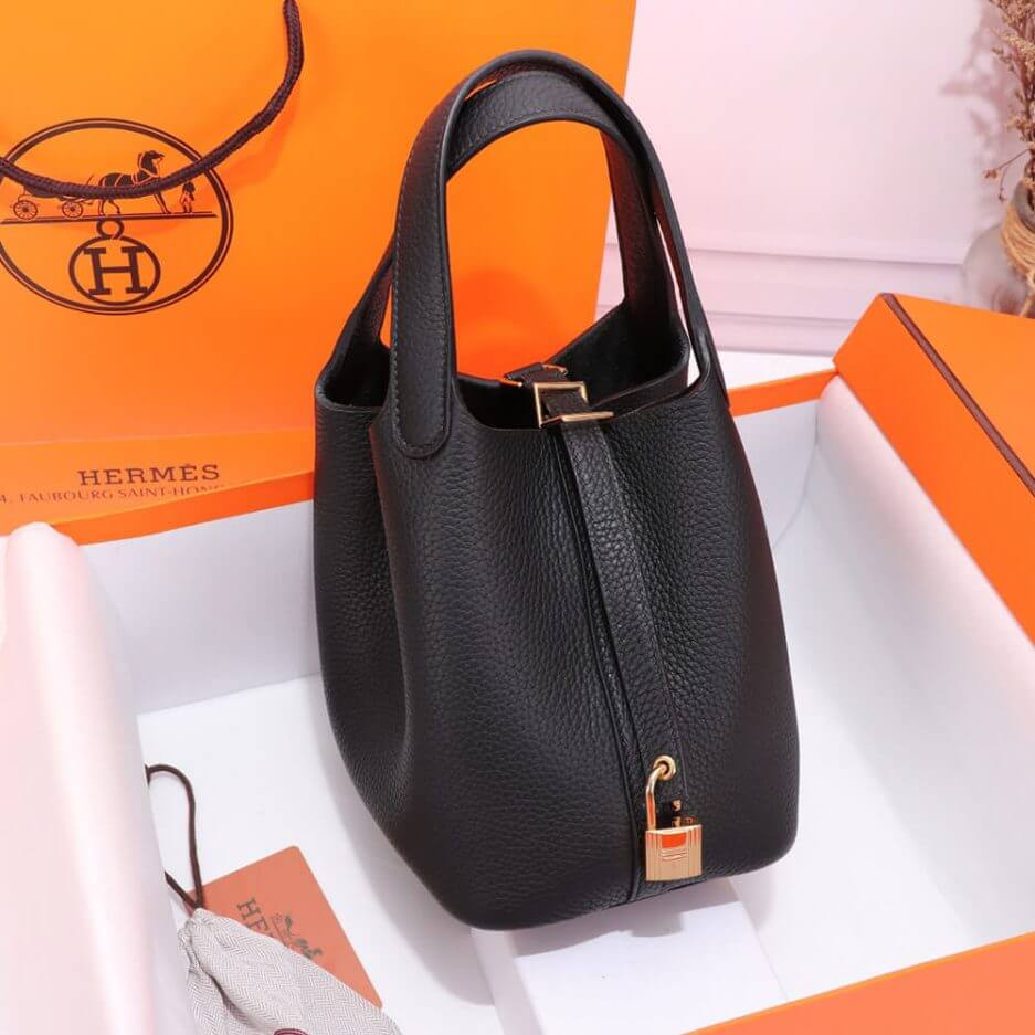 Black Hermes Picotin Lock 22 bag - Image 3