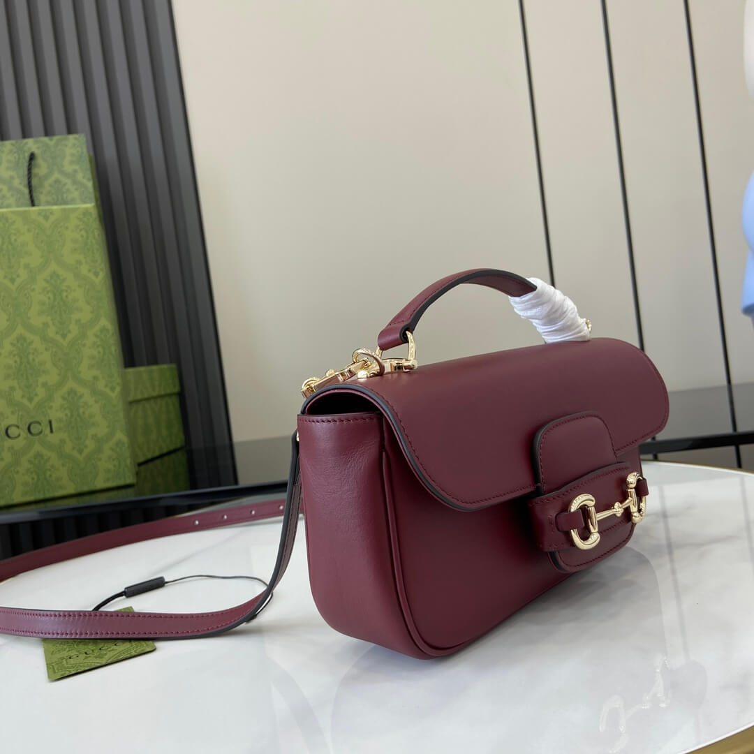 Gucci Horsebit 1955 Soft small top handle bag - Image 3