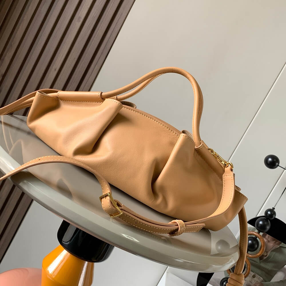 Loewe Small Paseo bag in shiny nappa calfskin (high-end grade) - Image 4