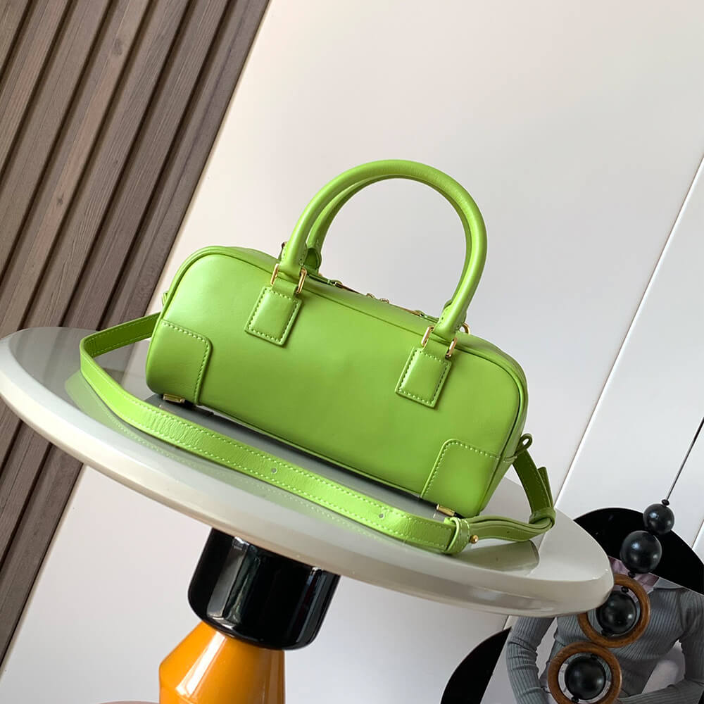 Gold LOEWE Amazona 23 Cropped bag in nappa calfskin (HIGH-END GRADE) - Image 4