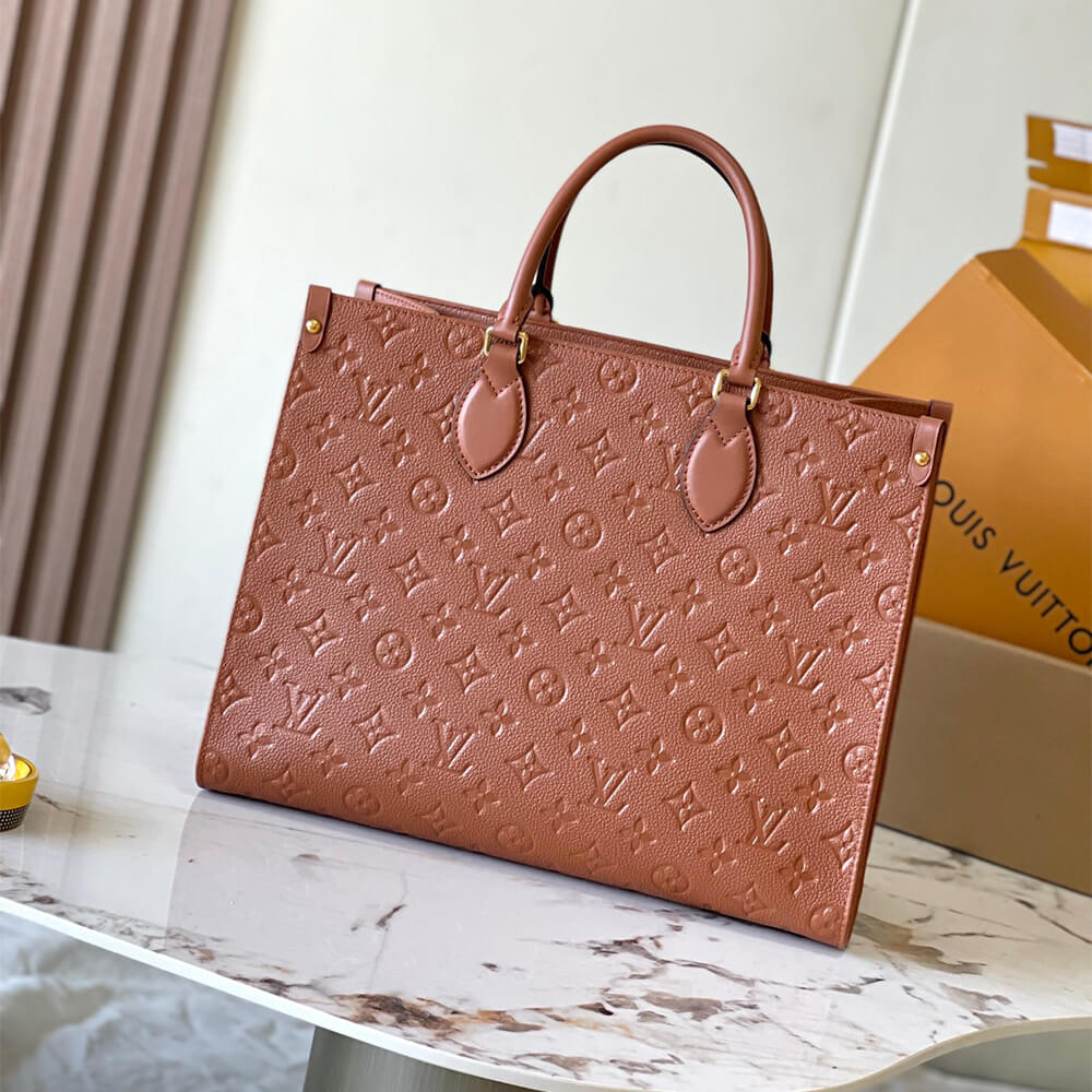 Cognac brown LV OnTheGo MM (high-end grade) - Image 4