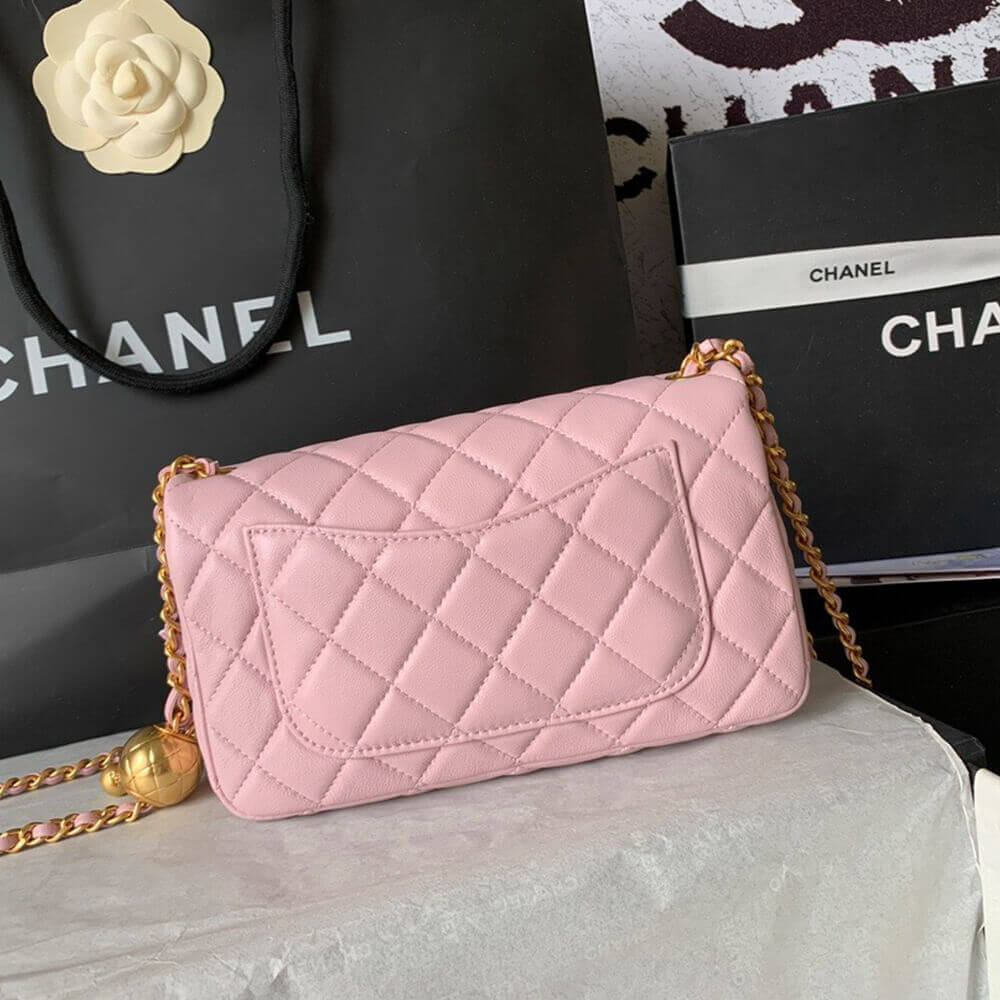 Lambskin Chanel Pearl Crush Mini Rectangular Flap - Image 4