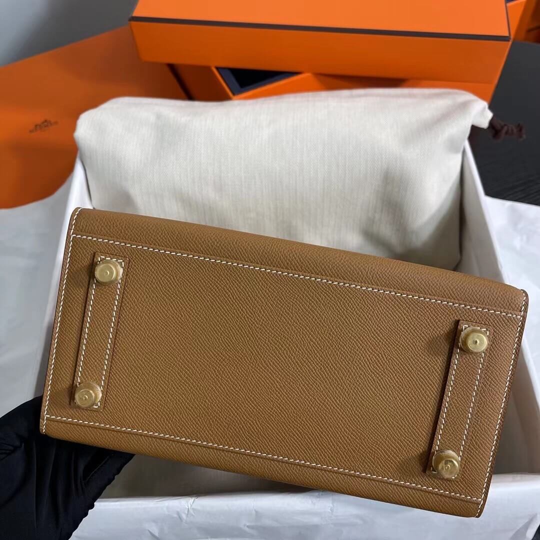 Brown Hermes Birkin 25 Sellier (High-end Grade) - Image 4