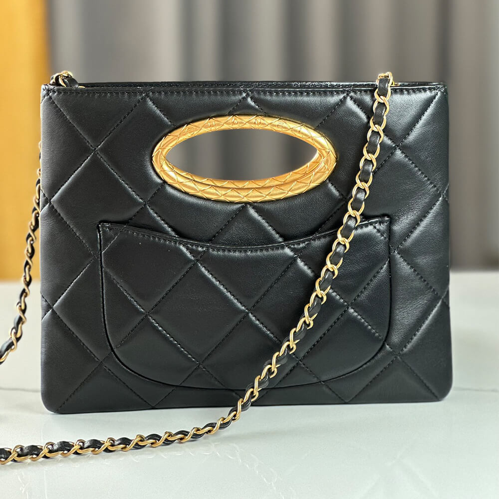 Black Chanel Clutch (high-end grade) - Image 4