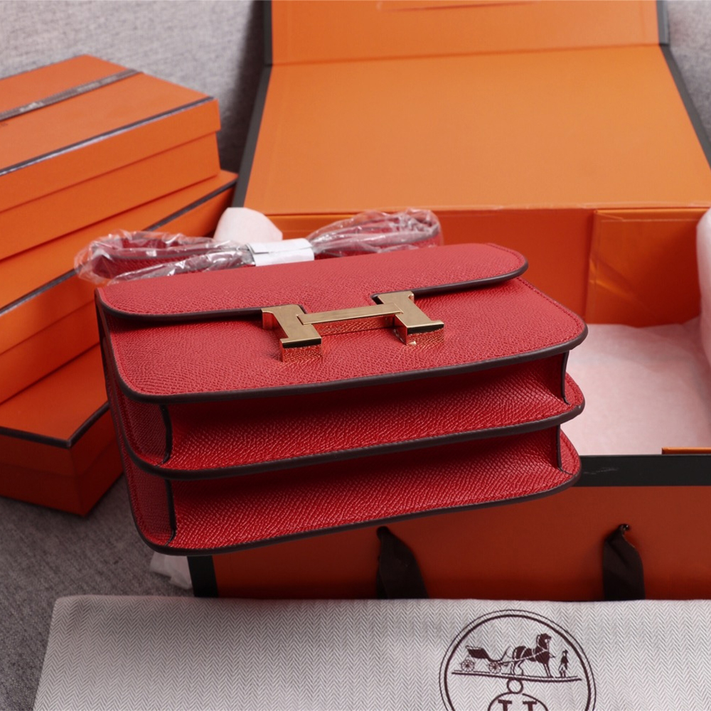 Red Hermes Constance 19 (high-end grade) - Image 5