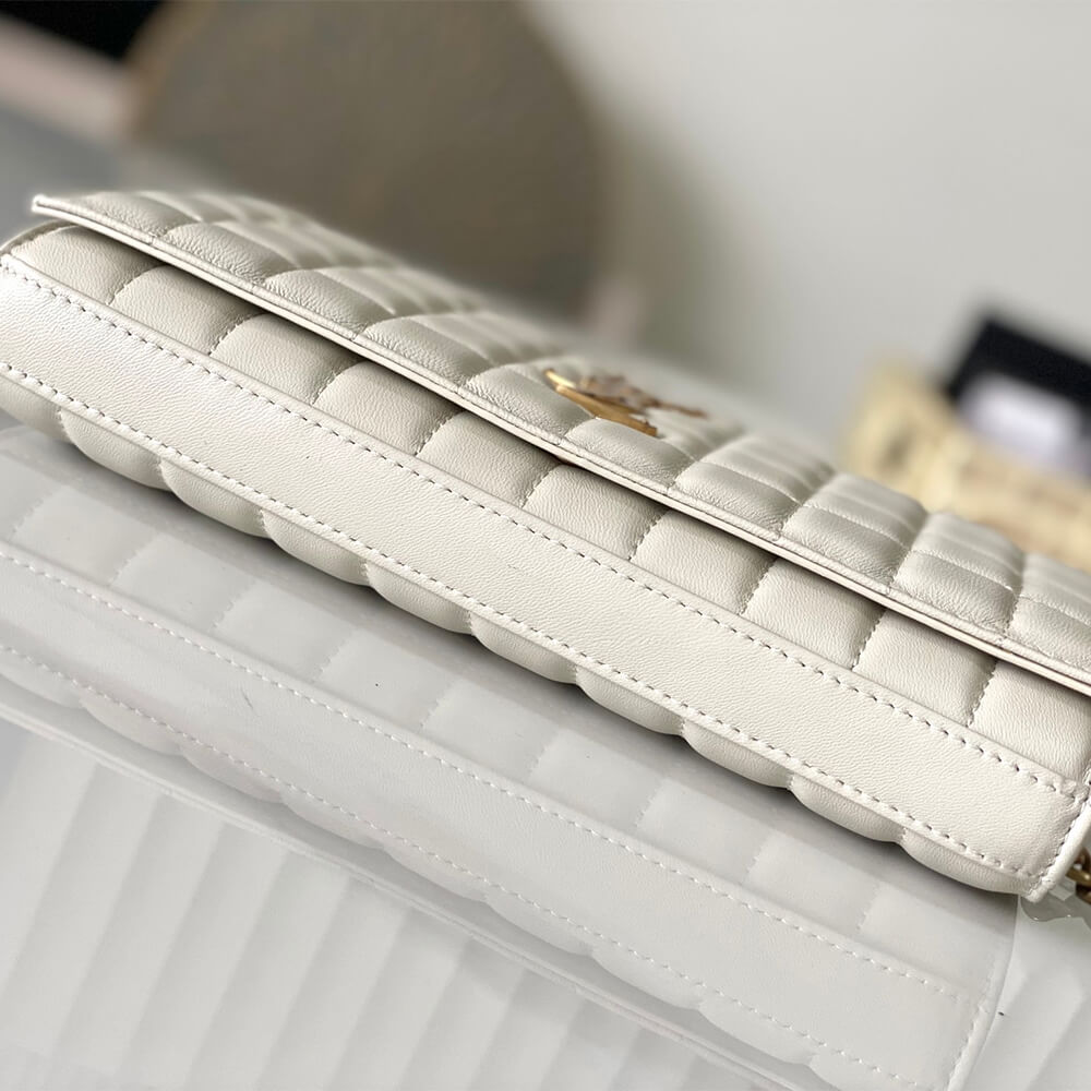 YSL LAMBSKIN CASSANDRE CHAIN WALLET - Image 5