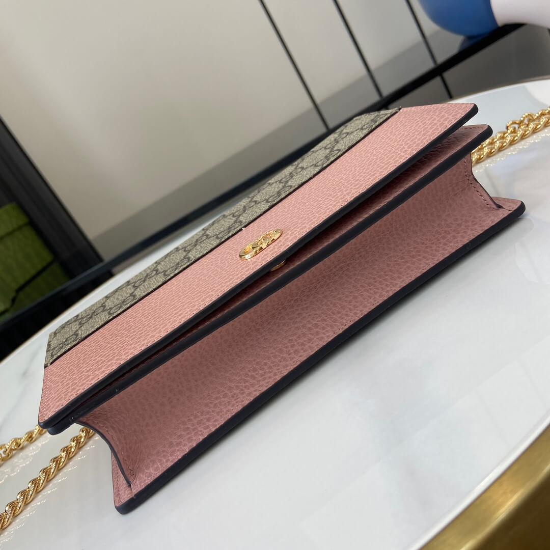 GG Marmont two-tone mini chain bag - Image 5