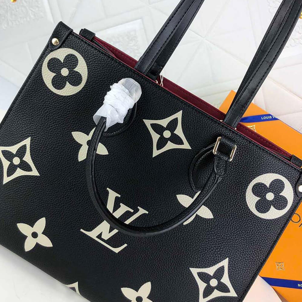 Cream Louis Vuitton CRAFTY ONTHEGO GM - Image 5