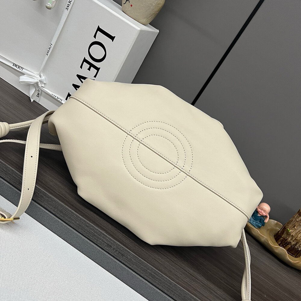Loewe Small Paseo bag in shiny nappa calfskin (high-end grade) - Image 5
