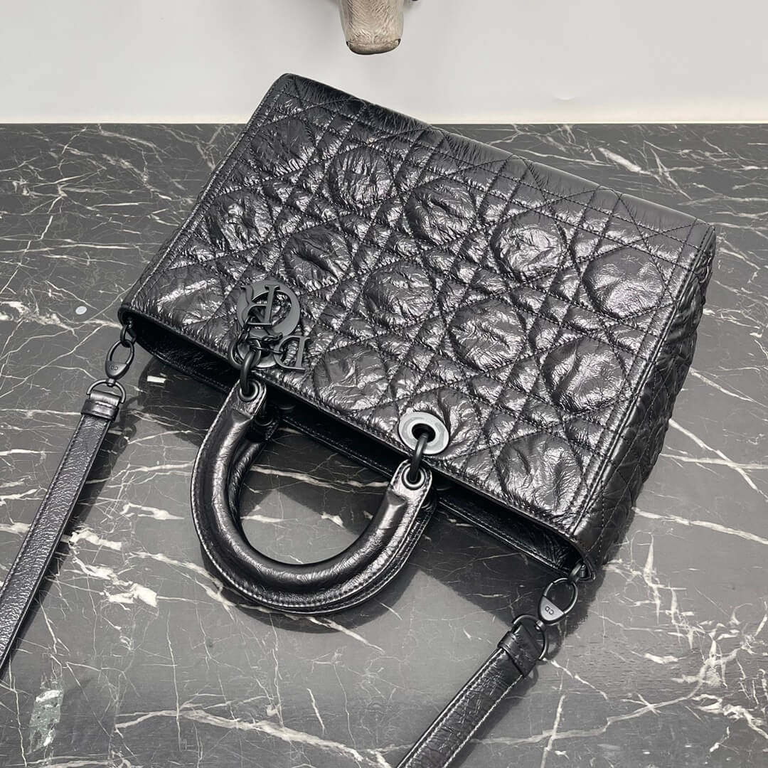 Dior Large Lady D-Sire Bag - Image 5