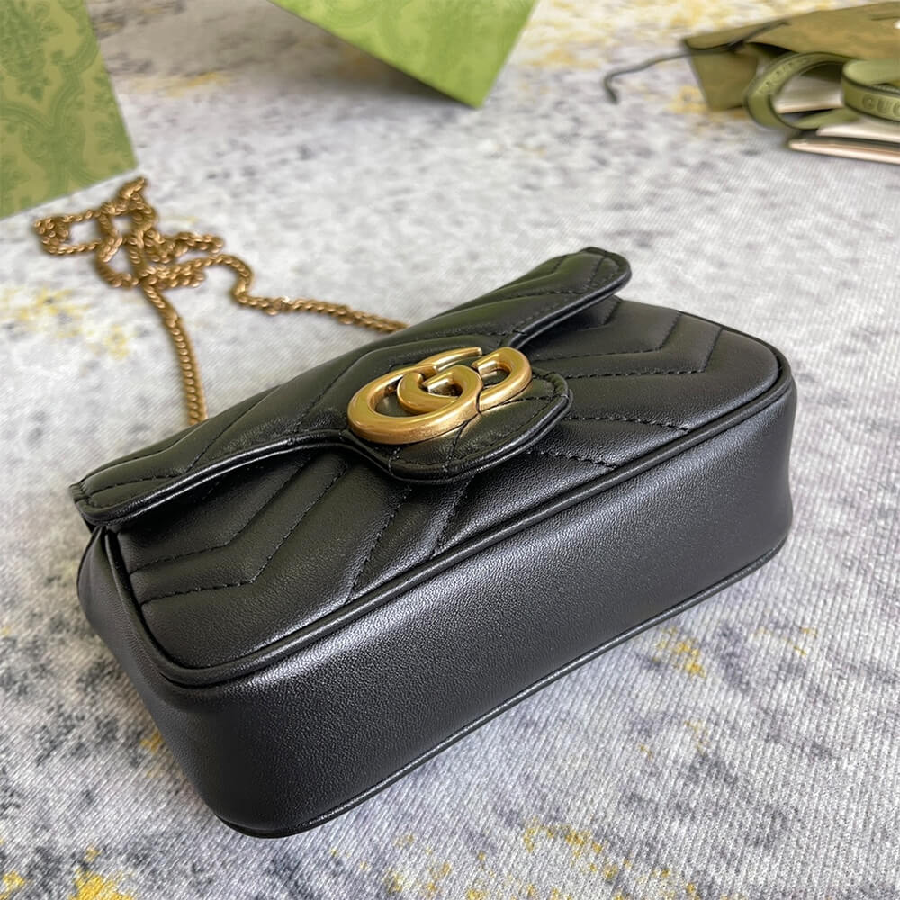 GG Marmont matelasse leather super mini bag - Image 5
