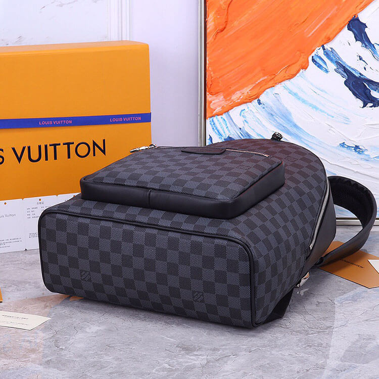 Cowhide LV Josh Backpack - Image 5
