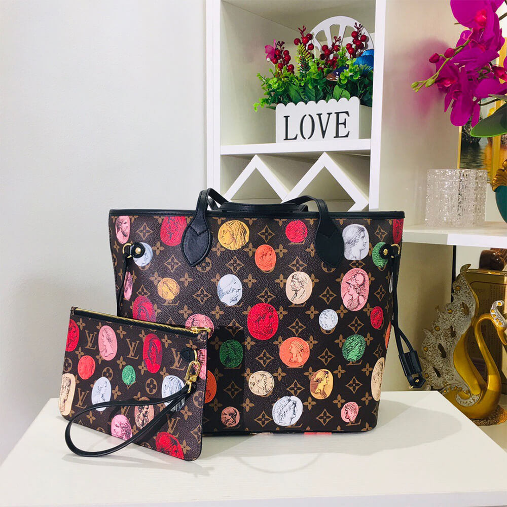 Printed LV NEVERFULL MM - Image 5