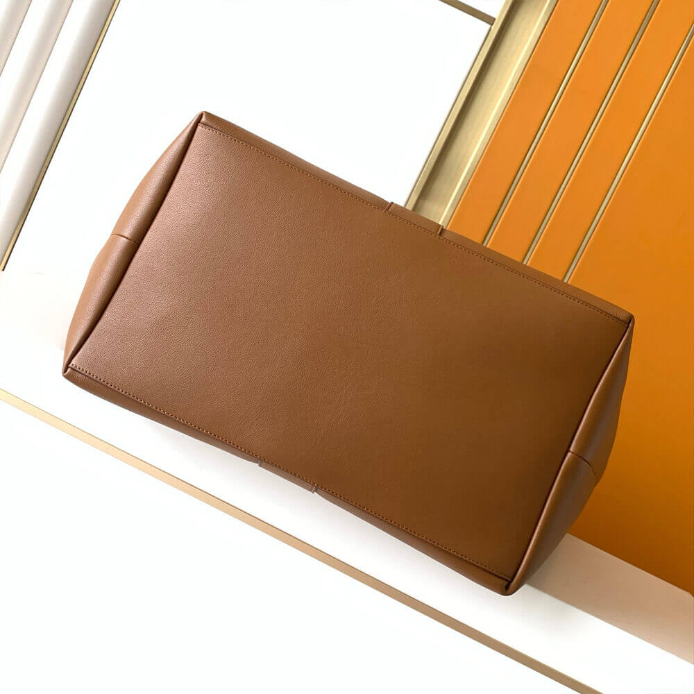Brown YSL Y TOTE IN LEATHER (High-end grade) - Image 5
