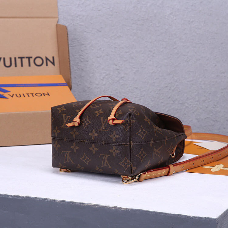 Aged Natural LV Montsouris BB Backpack - Image 5