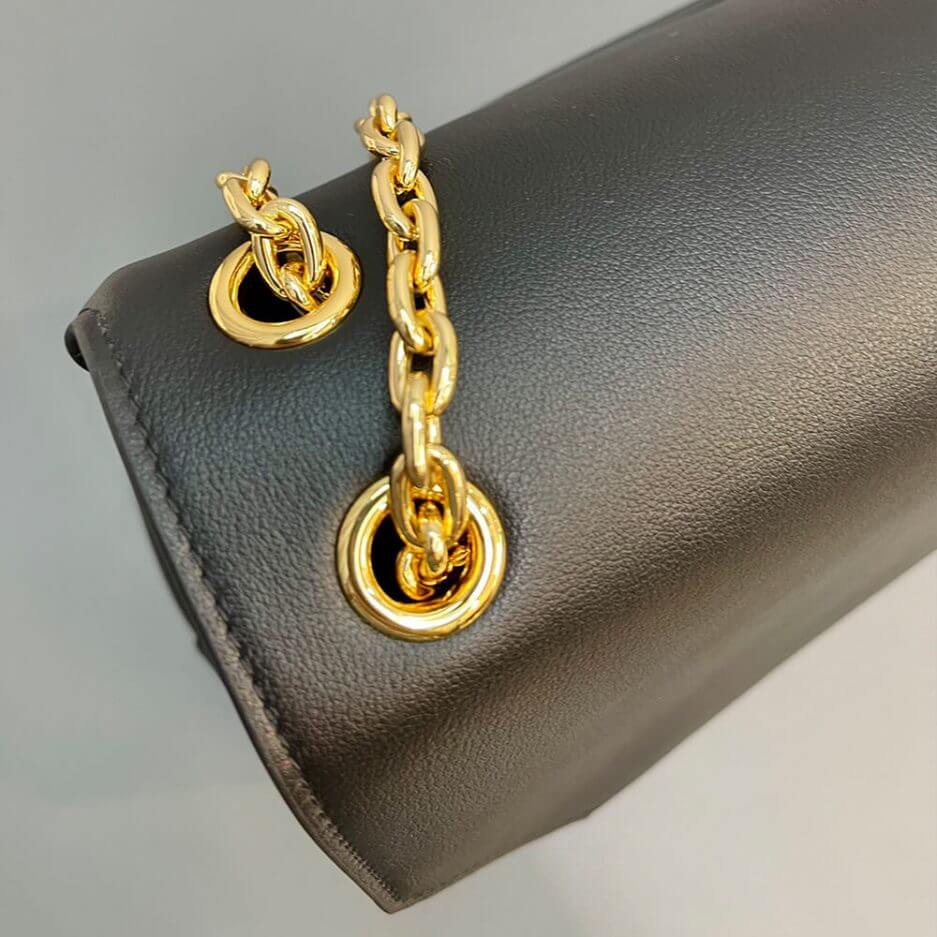 Black Prada Medium leather shoulder bag (High-end Grade) - Image 6