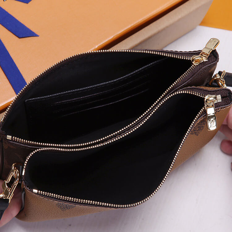 LV Double Zip Pochette - Image 6