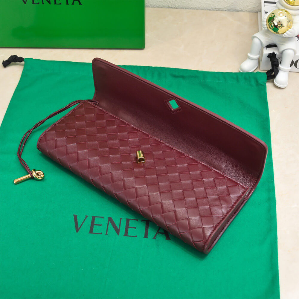 Barolo Bottega Veneta Andiamo Clutch (HIGH-END GRADE) - Image 6