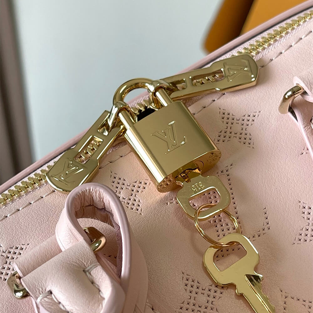 Pink LV Speedy Bandouliere 20 (high-end grade) - Image 6
