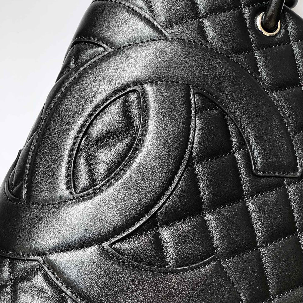 Black Chanel Cambon Line Medium Tote (high-end grade) - Image 6