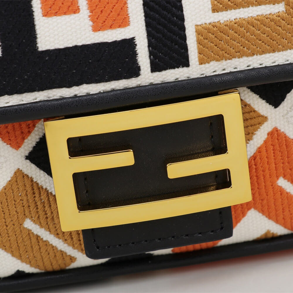 FF embroidery Fendi Baguette (high-end grade) - Image 6