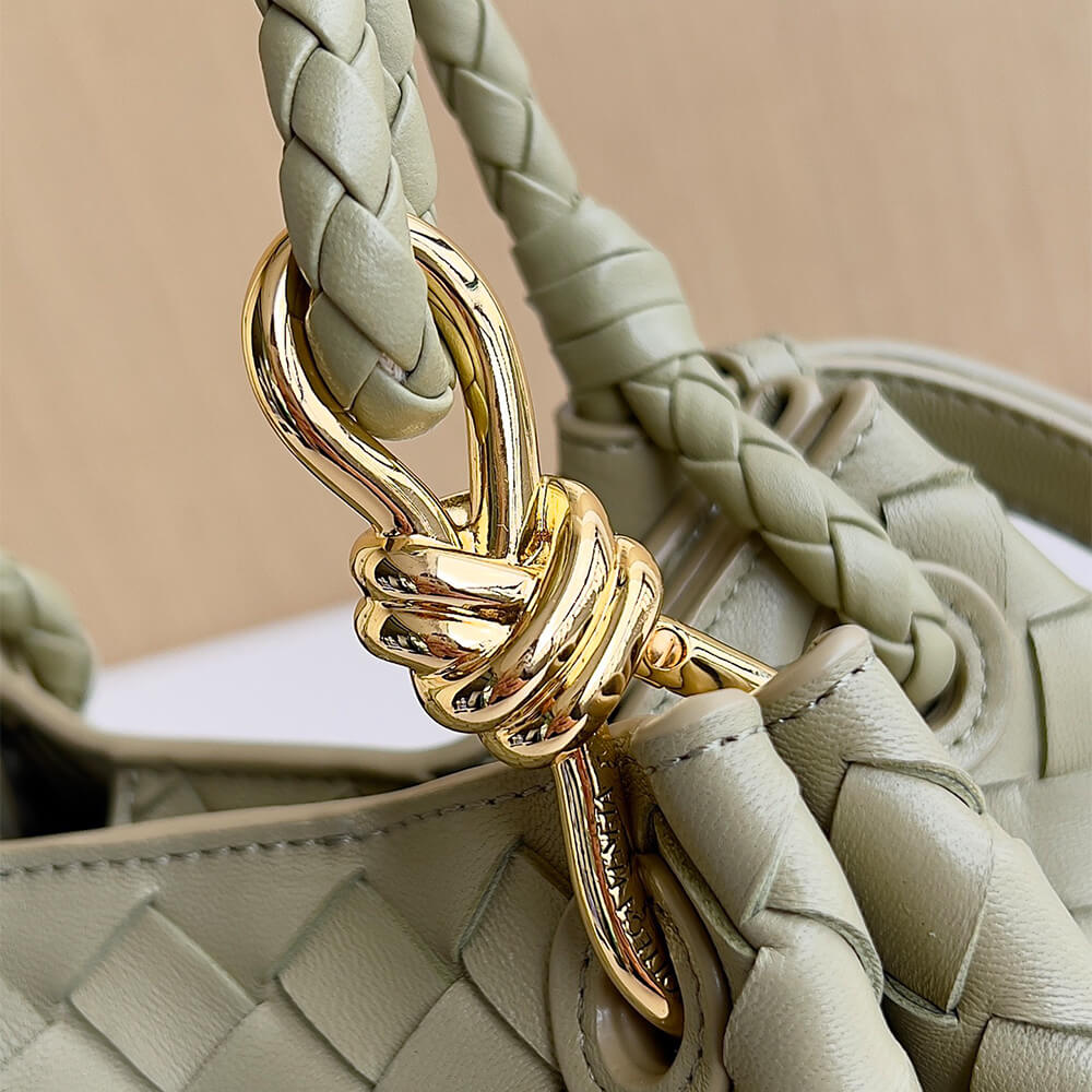 Travertine Bottega Veneta Small Parachute - Image 6