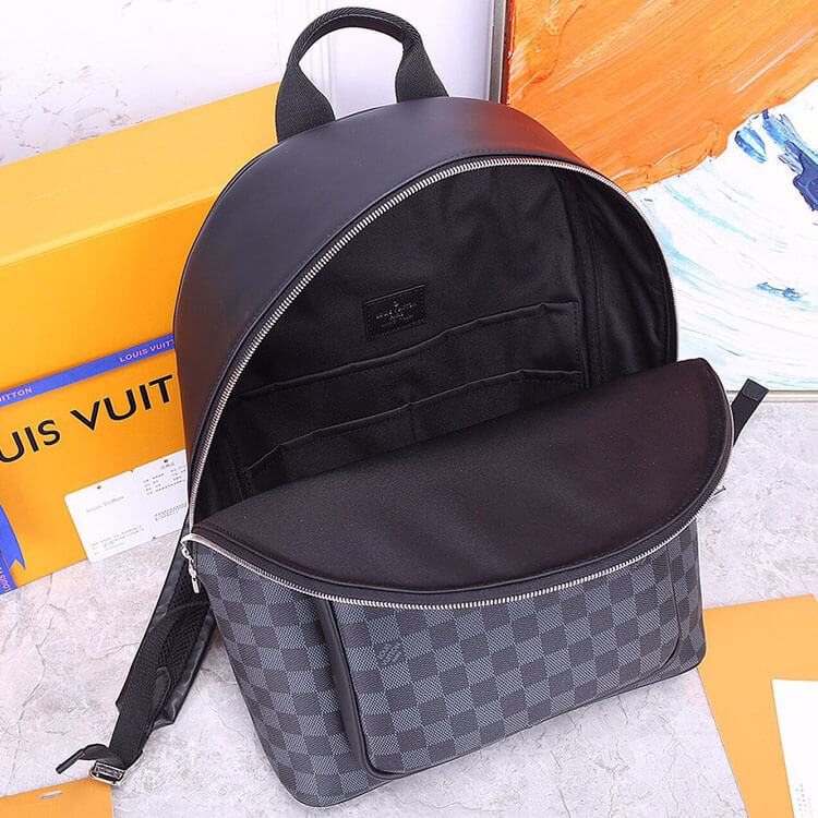 Cowhide LV Josh Backpack - Image 6