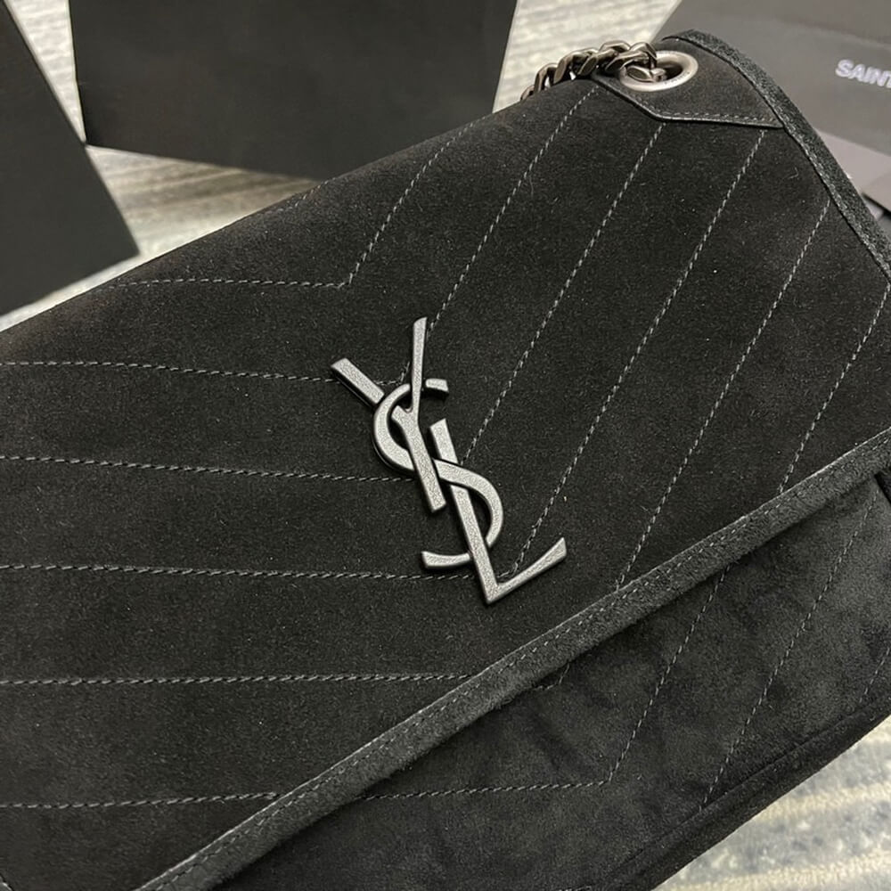 Grosgrain SAINT LAURENT NIKI MEDIUM IN SUEDE - Image 6