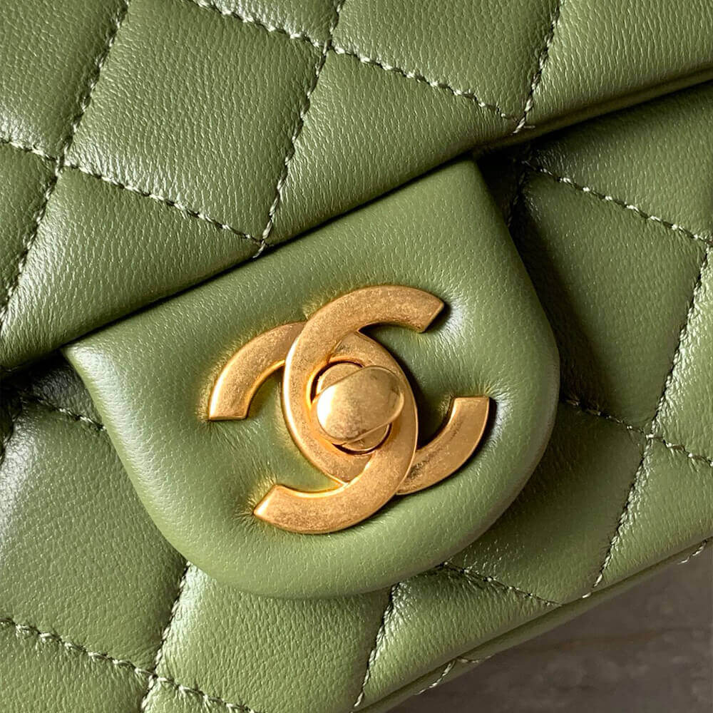Lambskin Chanel Pearl Crush Mini Rectangular Flap - Image 6