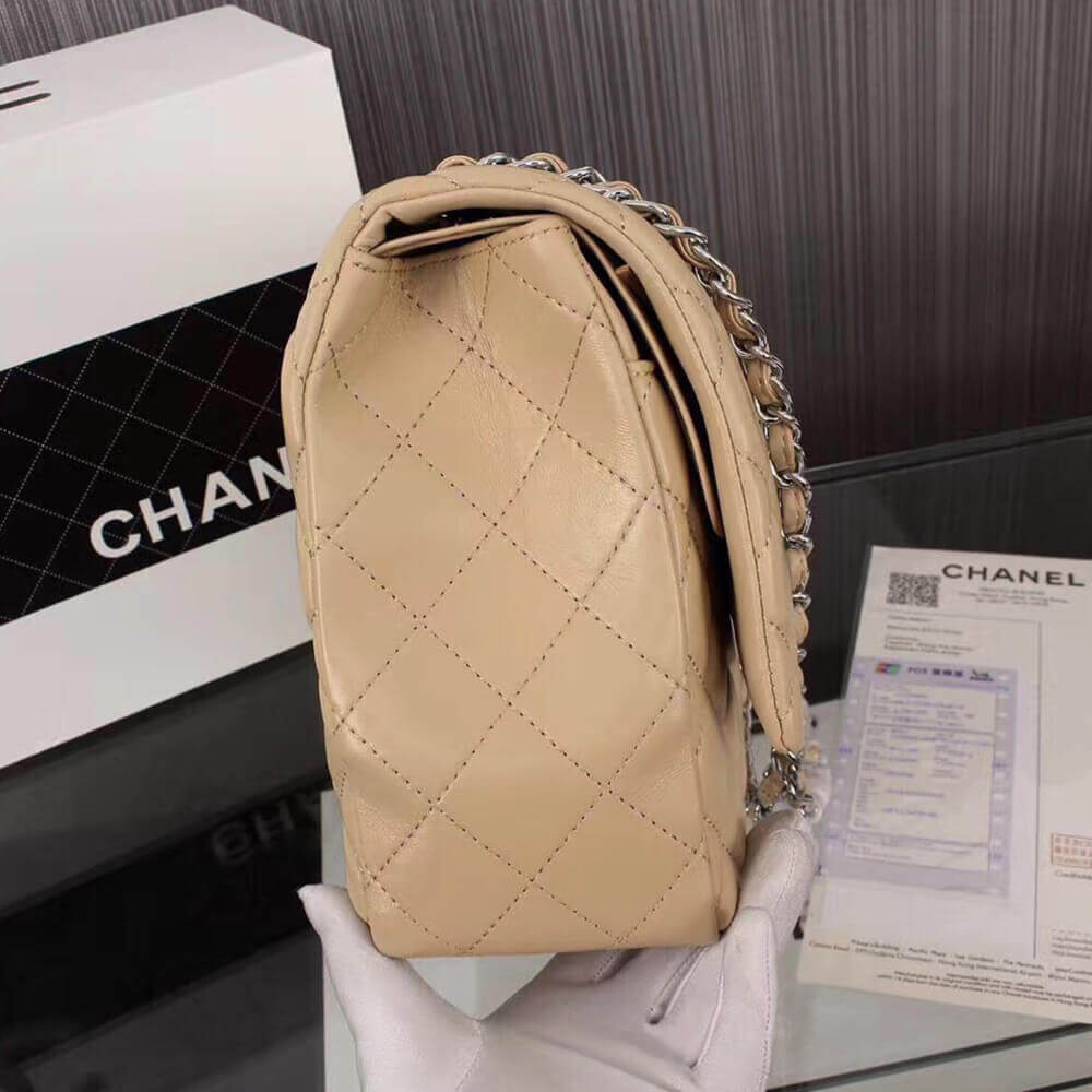 CHANEL Classic Maxi Handbag - Image 6